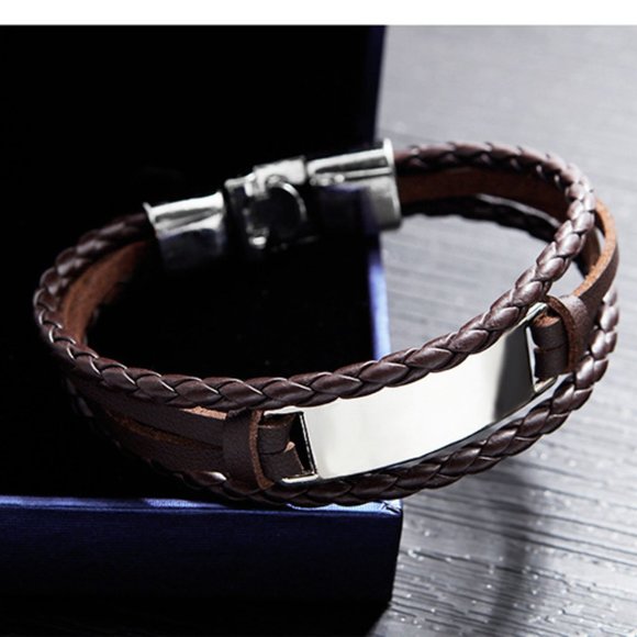 men PU Bracelet - Picture 4 of 4
